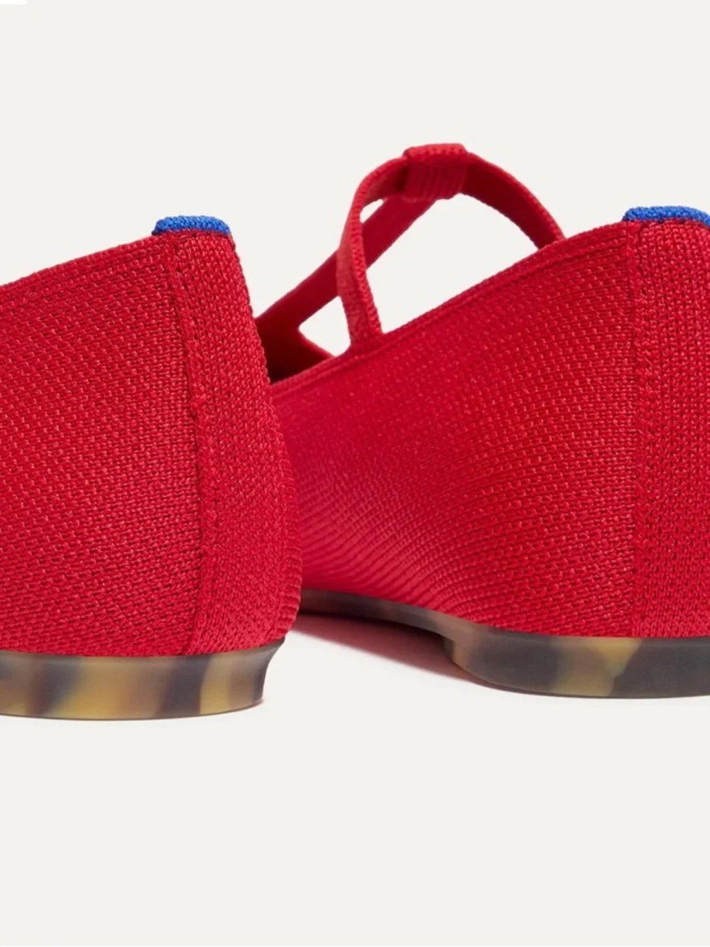 Rothy's Red T-Strap Flats - Picture 6 of 14